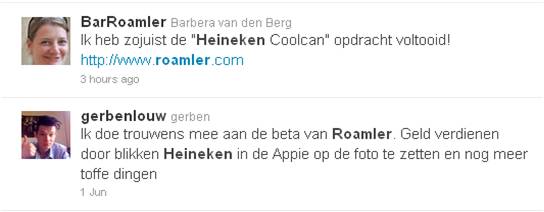 Twitter Roamler