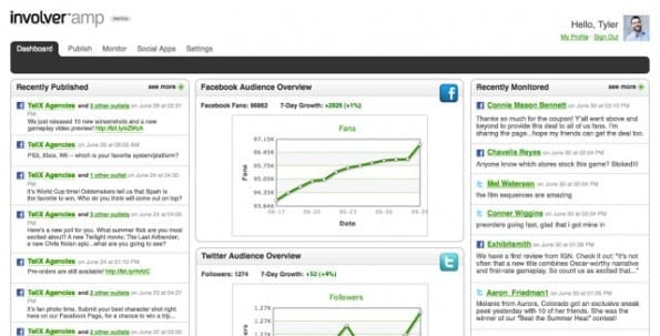 Involver Dashboard