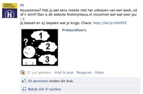 Hi Facebook posting