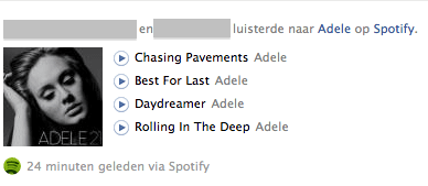 facebook spotify