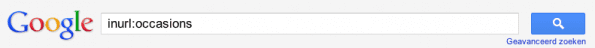 Search Operator inurl