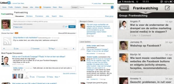 Linkedin screenshots