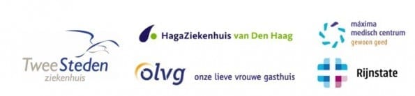 Logo's van de winnenende ziekenhuizen