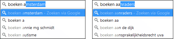 Zoeken naar boeken