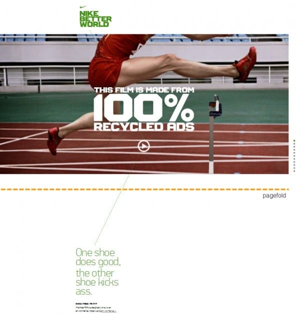 nike better world met pagefold