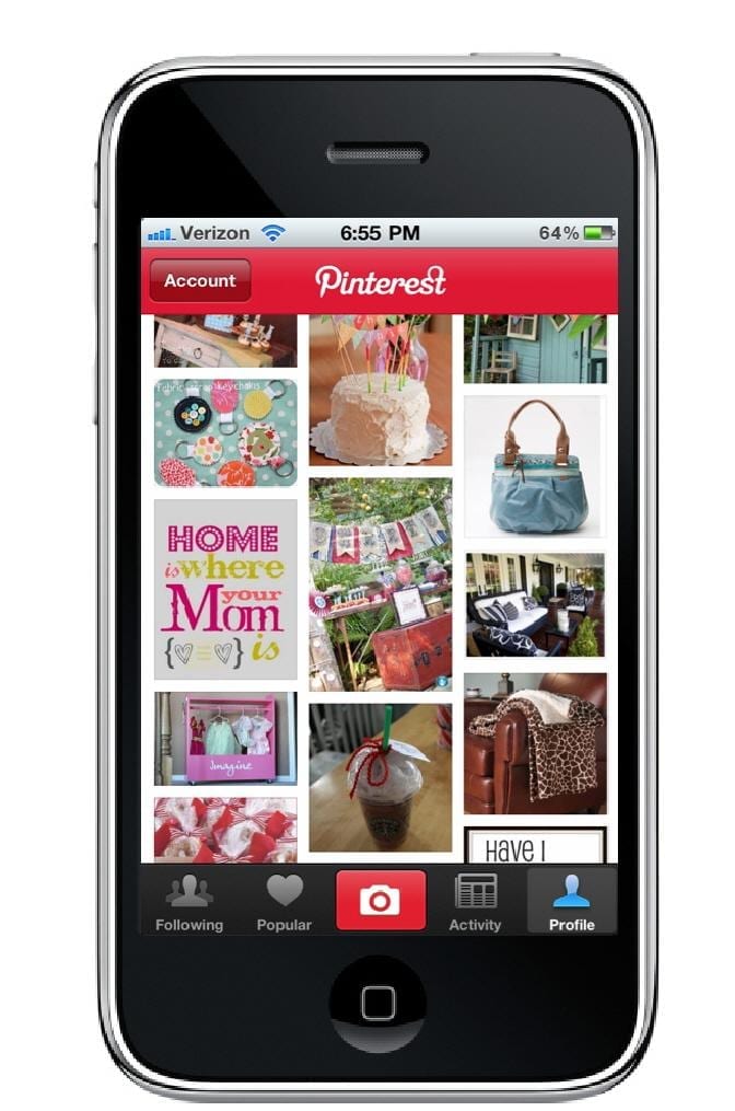 Pinterest iPhone App