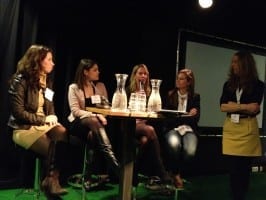 Social Business debat op The Social Conference 2012 - foto: Gitta Bartling