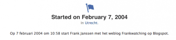 Frankwatching opgericht