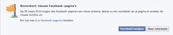 Tijdslijn voor pagina's