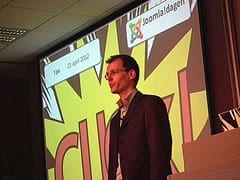 Aartjan van Erkel over verleiden op internet tijdens de Joomla!Dagen