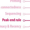 5 persuasion tips: Peak End Rule = conversiebooster