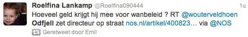 Tweet wanbeleid