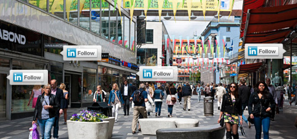 LinkedIn Company Page Follow Button