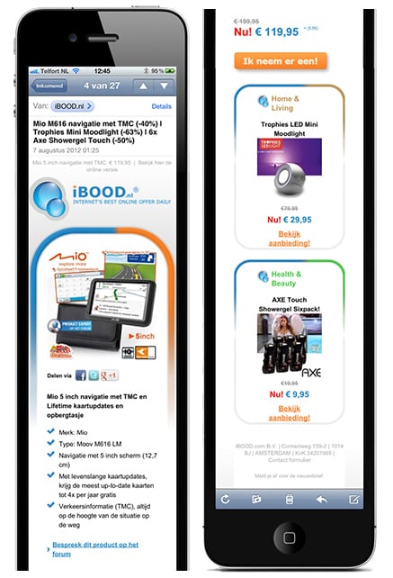 iBOOD iPhone