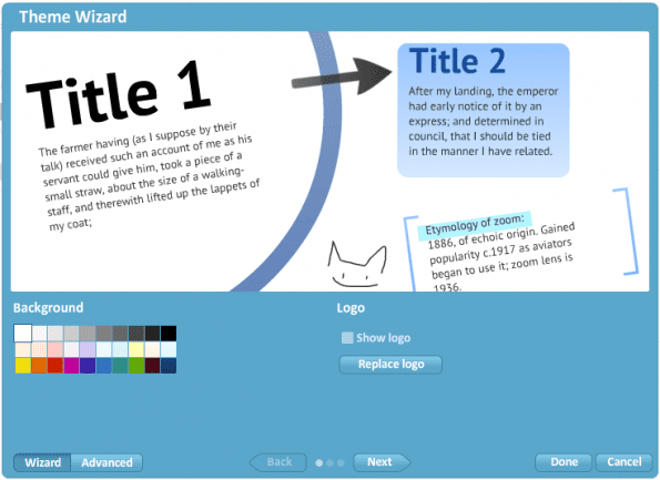 Prezi Theme Wizard