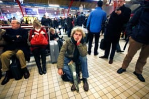 ns wachten op trein