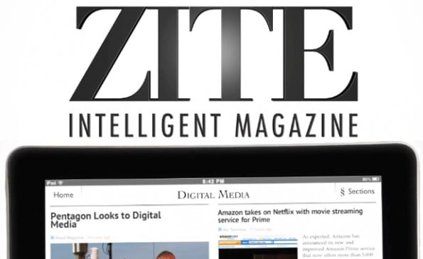 Zite personalized magazine