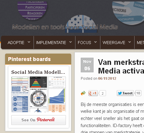 Pinterest for Business - Integratie op website