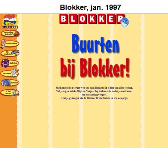 Website blokker 1997 Website blokker 1997