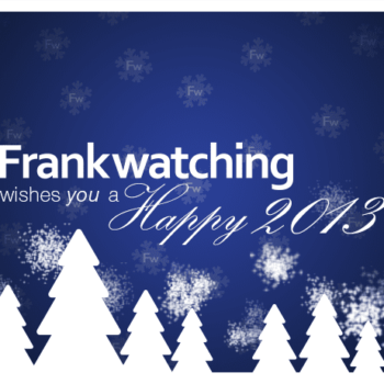 Frankwatching wenst je een Happy 2013!