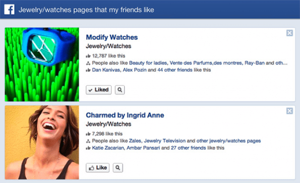 Facebook Graph Search success stories