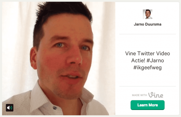 Vine video actie