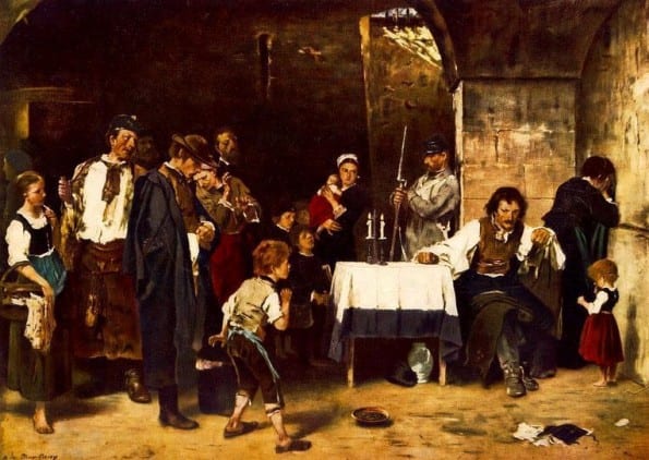Schilderij Munkacsy
