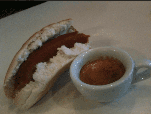 Worst en koffie
