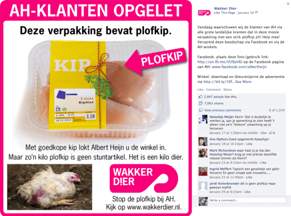 Albert Heijn Plofkip