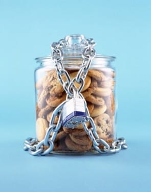 Pot koekjes met slot