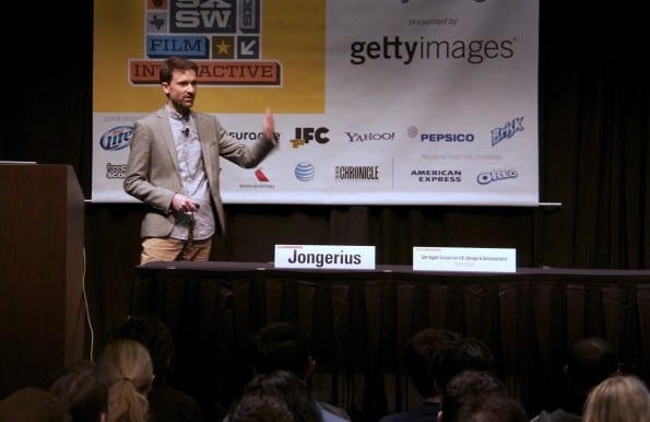 Pieter Jongerius op SXSW