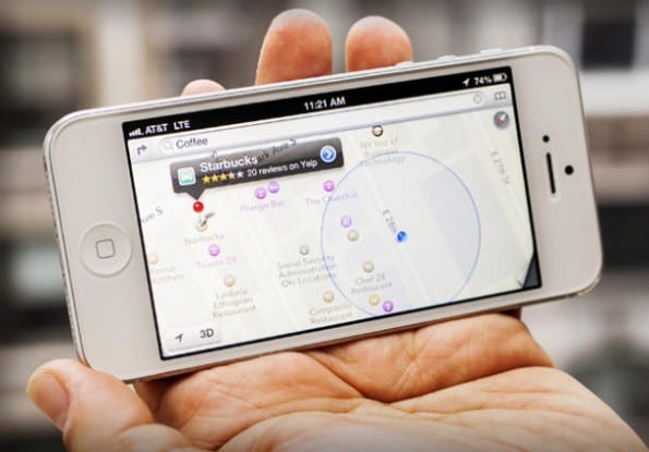 bookmarks apple maps