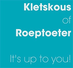 kletskousroeptoeter