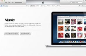 De 'empty state' van iTunes