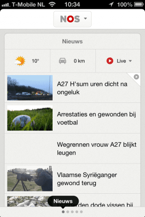 NOS app