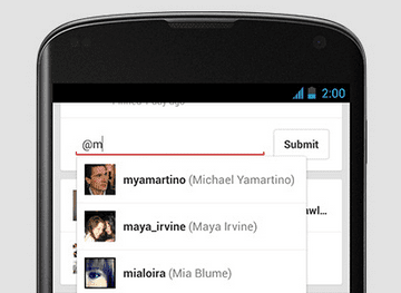 Pinterest update - mention vrienden van Pinterest, Facebook en e-mail contacten
