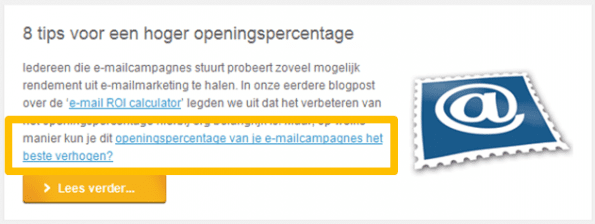 duidelijke link
