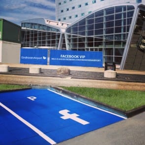 Eindhoven Airport Facebook VIP parkeerplaatsen