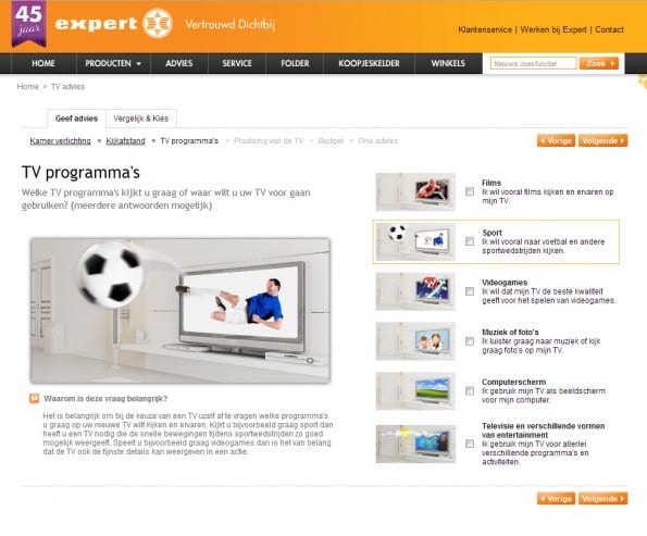Expert geeft uitleg bij verschillende keuzes