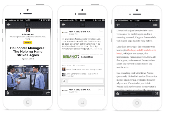 Linkedin Mobile