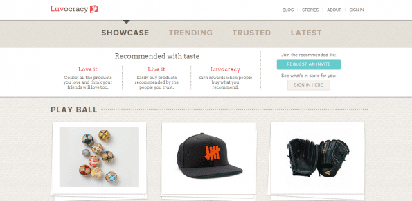 Luvocracy Homepage
