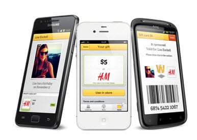 1. Gifts - mobile screenshots