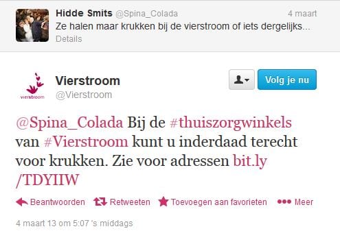 Afbeelding tweet Vierstroom krukken