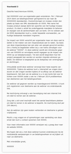 Te lange uitnodging