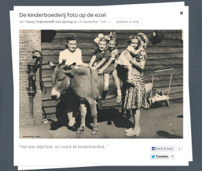 In Artis op de ezel 