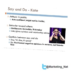 say and do