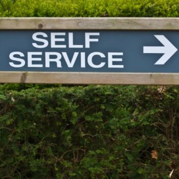 De consument wil een self service-oplossing!