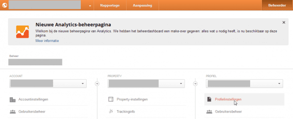 E-commerce tracking Google Analytics