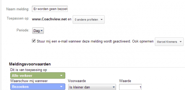 sitestatistieken worden niet meer gemeten