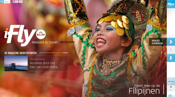 iFly magazine van KLM